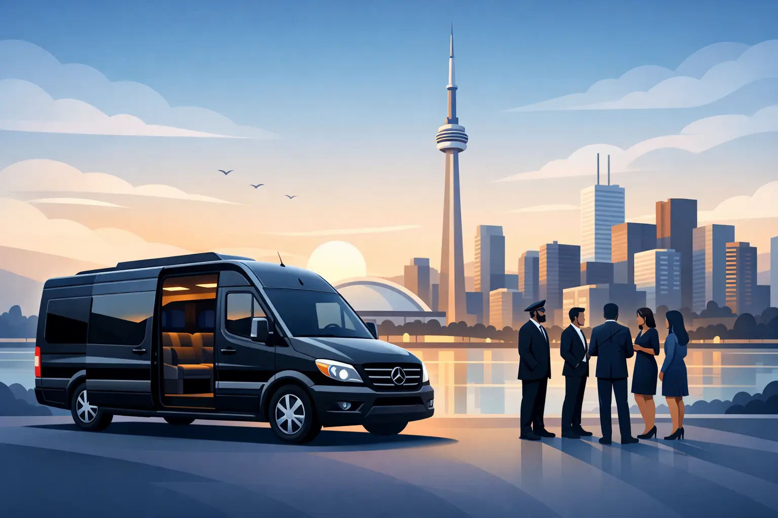 Sprinter Van Limo Toronto for Premium Group Travel