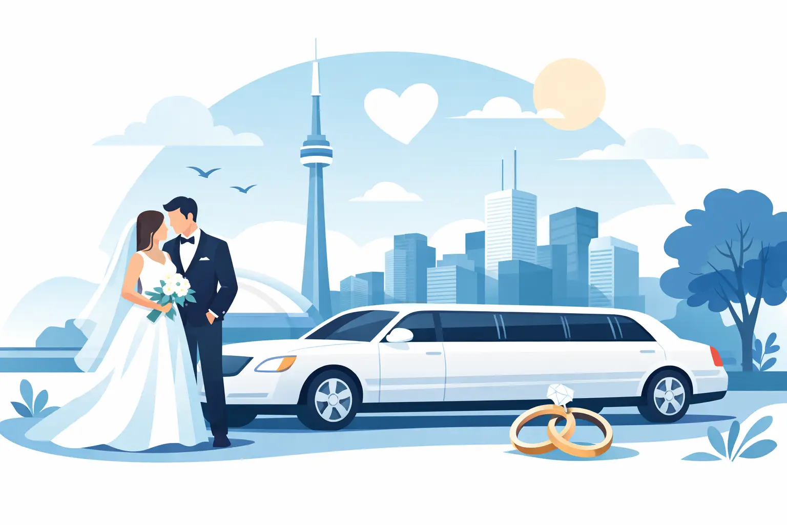Wedding Limo Service Toronto Couples Trust